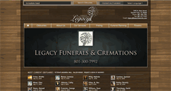 Desktop Screenshot of legacyfunerals.com